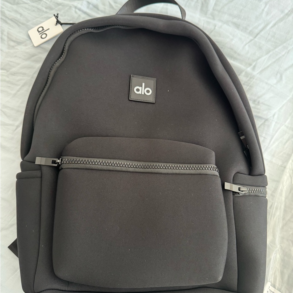 ALO Yoga Stow Black Backpack with Tag NEW